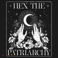 Hex The Patriarchy Halloween Feminist Witch Kids Long Sleeve Shirt thumb 2