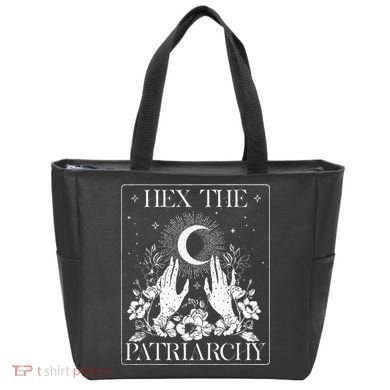 Hex The Patriarchy Halloween Feminist Witch Tote Bag