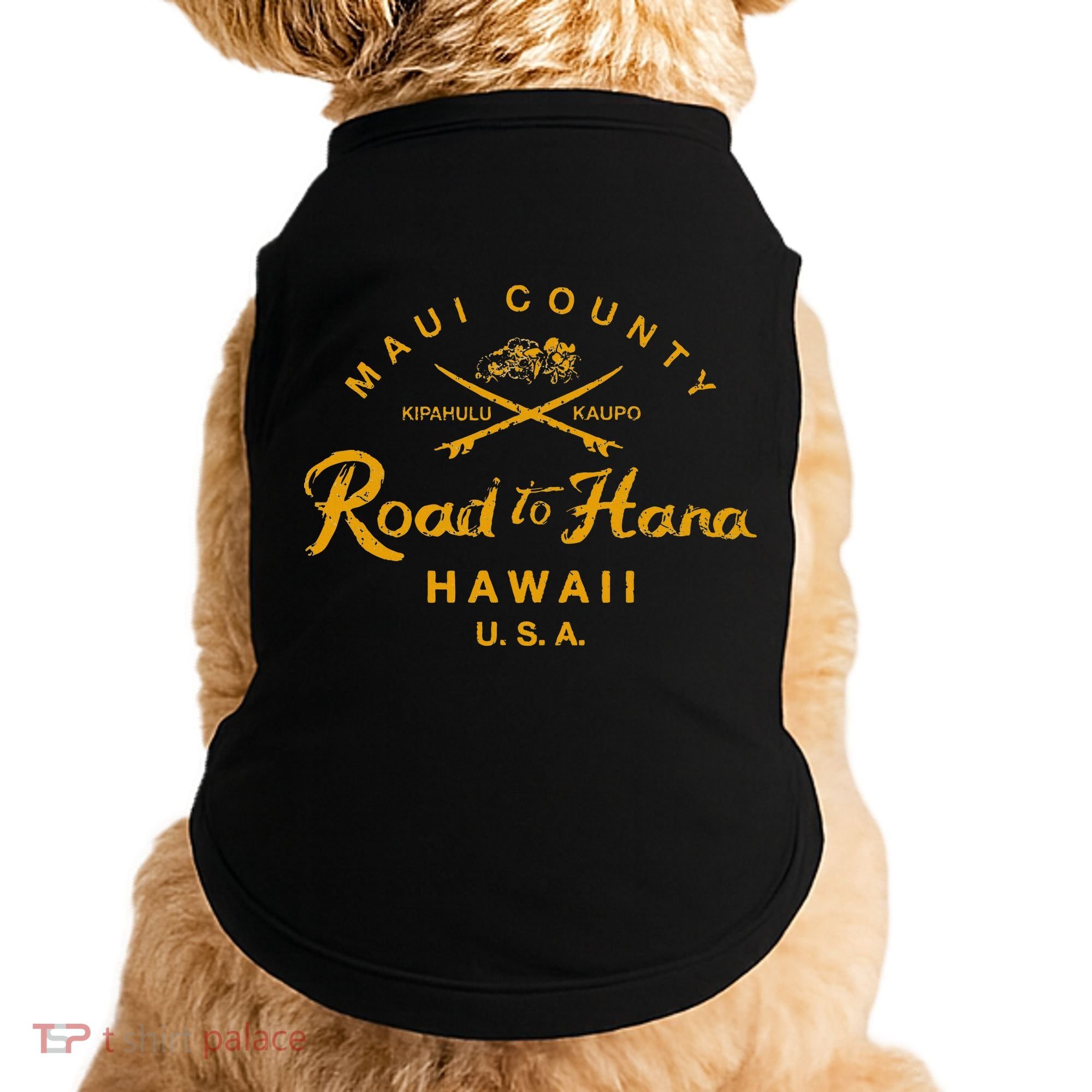 Hawaii The Road To Hana Maui Hawaiian Doggie Tank