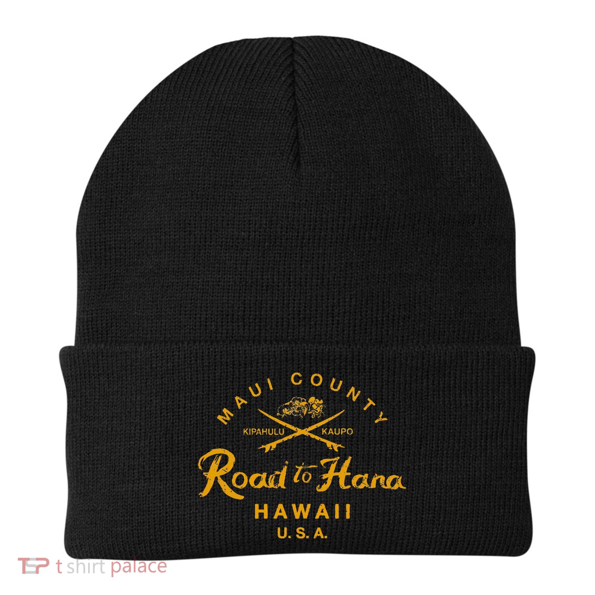 Hawaii The Road To Hana Maui Hawaiian Beanie