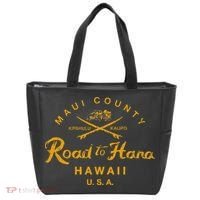 Hawaii The Road To Hana Maui Hawaiian Tote Bag thumb 0