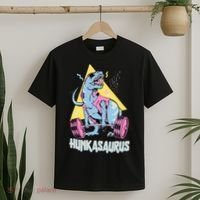 Hunkasaurus T rex Dinosaur Funny Gym & Workout T-Shirt thumb 2