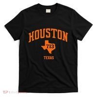 Houston Texas Retro Vintage 713 Htown T-Shirt thumb 0