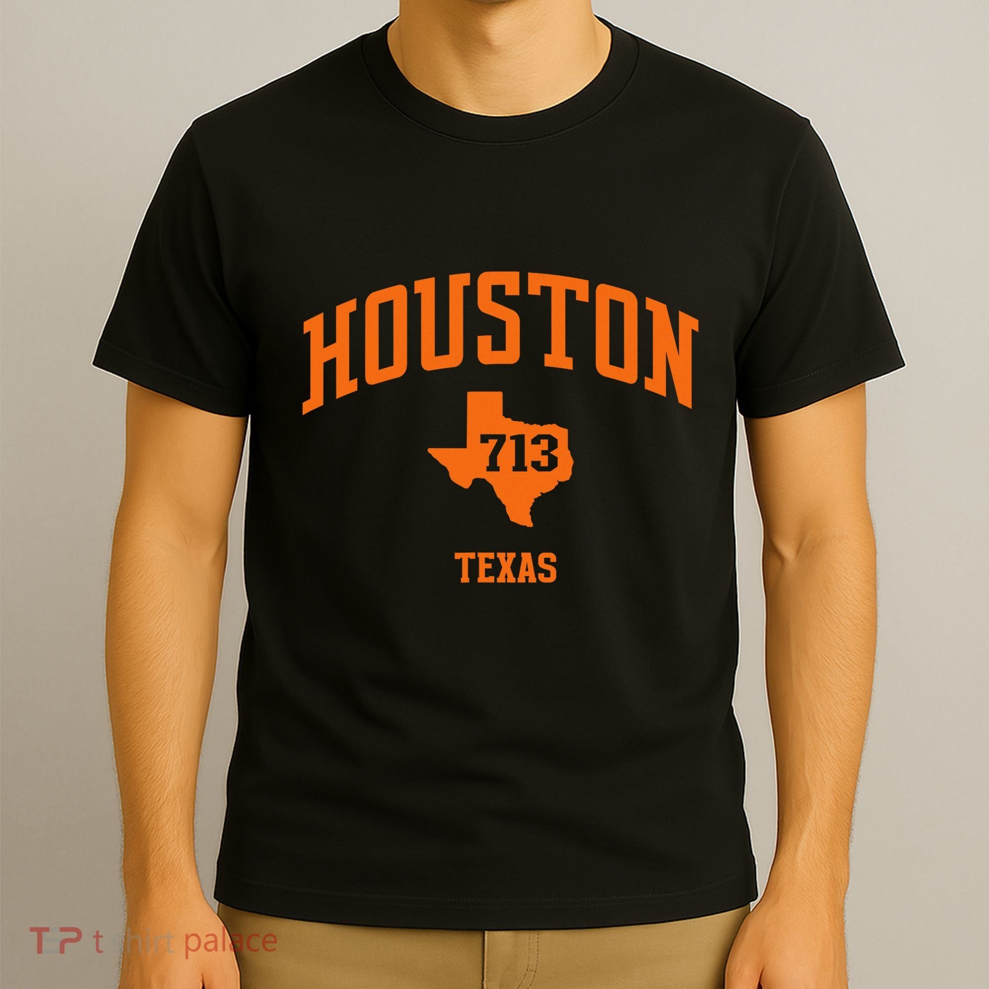 Houston Texas Retro Vintage 713 Htown T-Shirt