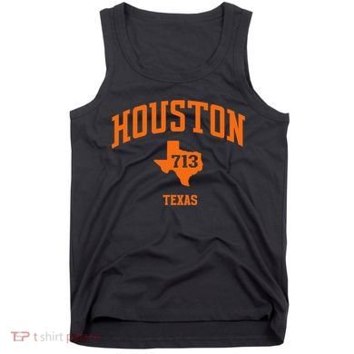Houston Texas Retro Vintage 713 Htown Tank Top