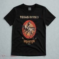 Houston Texas Rodeo Vintage Western Retro Cowboy T-Shirt thumb 5