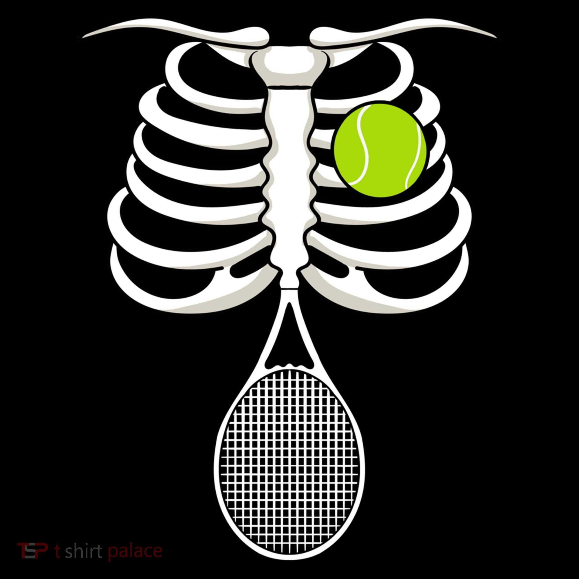 Halloween Tennis Racket Ball Game Sport Skeleton Cool Gift Coffee Mug