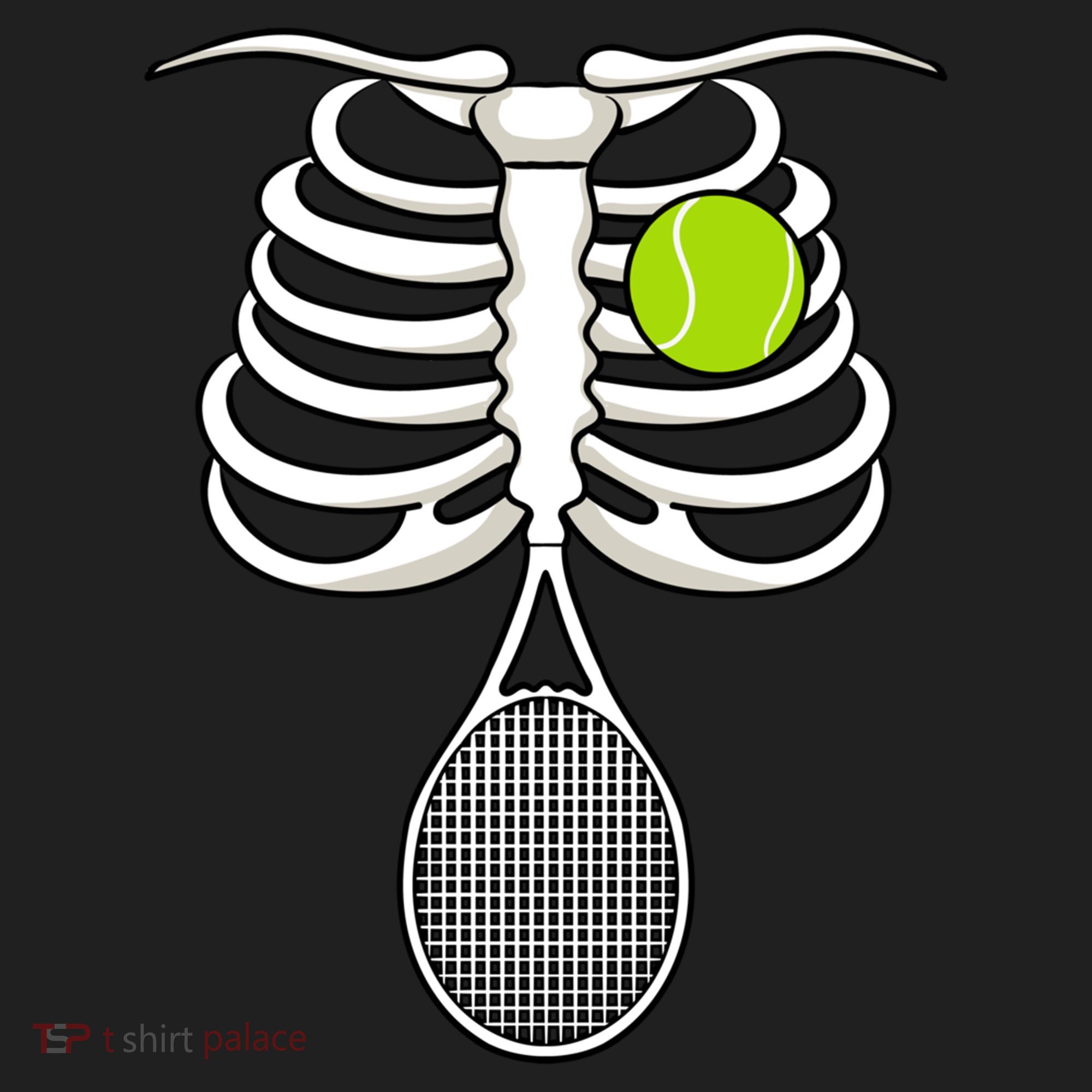 Halloween Tennis Racket Ball Game Sport Skeleton Cool Gift Golf Towel