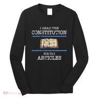 History Teachers Read The Constitution Distressed Long Sleeve Shirt thumb 0
