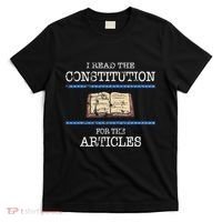 History Teachers Read The Constitution Distressed T-Shirt thumb 0