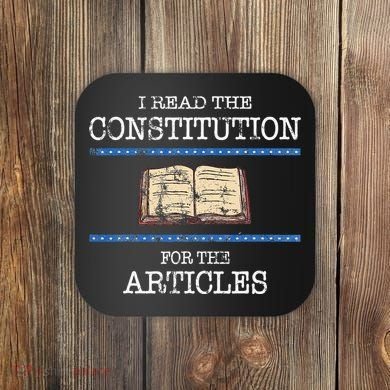 History Teachers Read The Constitution Distressed Coaster