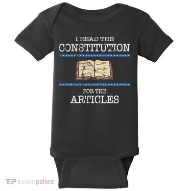 History Teachers Read The Constitution Distressed Baby Bodysuit