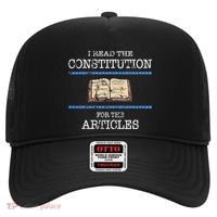 History Teachers Read The Constitution Distressed Hat thumb 0