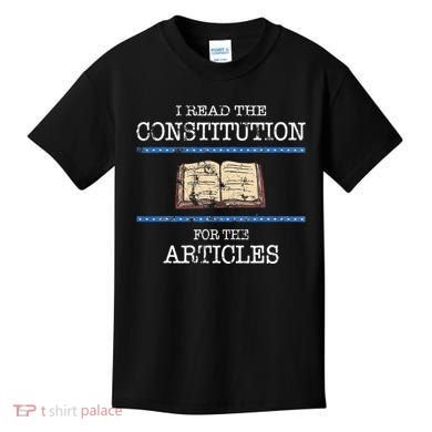 History Teachers Read The Constitution Distressed Kids T-Shirt