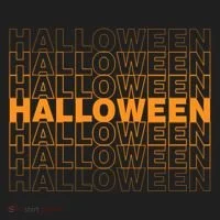 Halloween Text Repeated Tumbler thumb 3