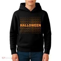 Halloween Text Repeated Kids Hoodie thumb 4