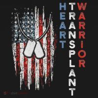 Heart Transplant Recipient Heart Flag Us Surgery Survivor Apron thumb 3