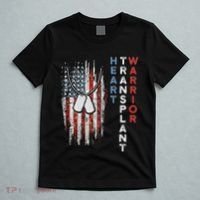 Heart Transplant Recipient Heart Flag Us Surgery Survivor T-Shirt thumb 5
