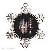 Heart Transplant Recipient Heart Flag Us Surgery Survivor Ornament thumb 0