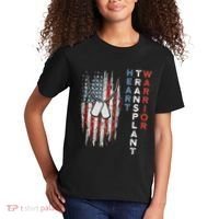 Heart Transplant Recipient Heart Flag Us Surgery Survivor Kids T-Shirt thumb 2
