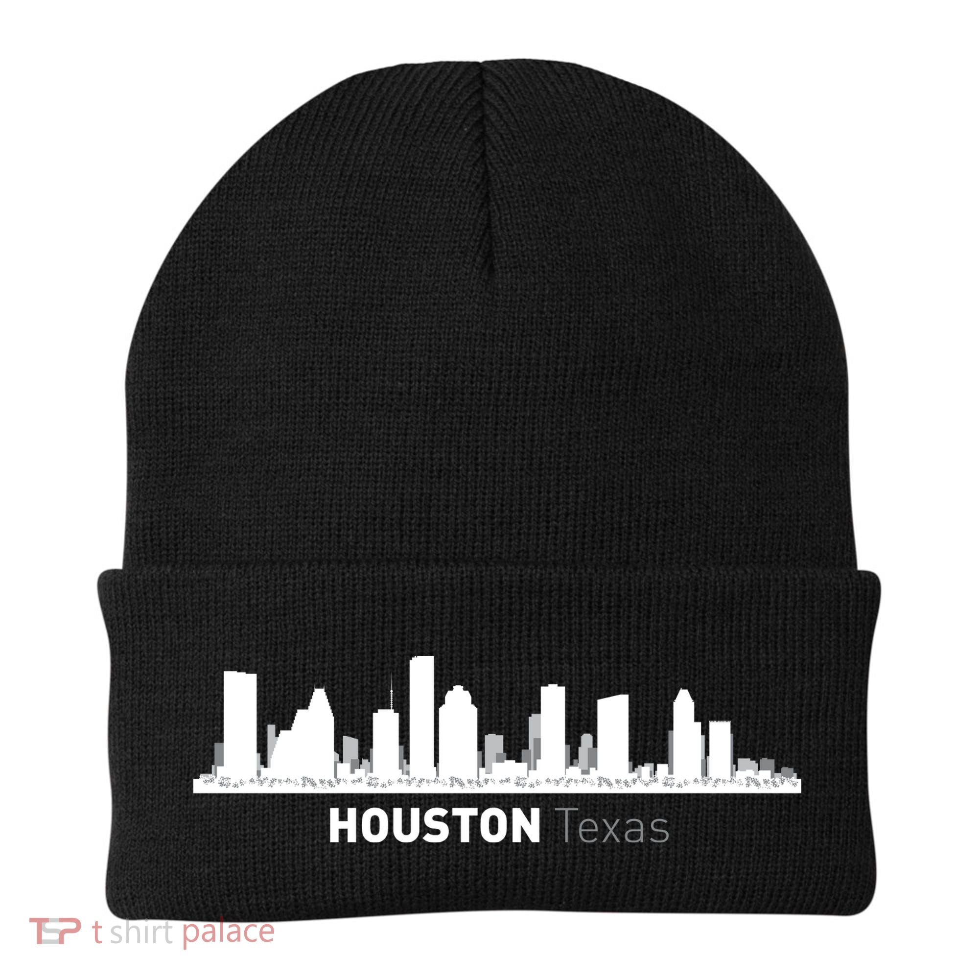Houston Texas Skyline Beanie