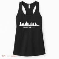 Houston Texas Skyline Women's Tank Top thumb 0