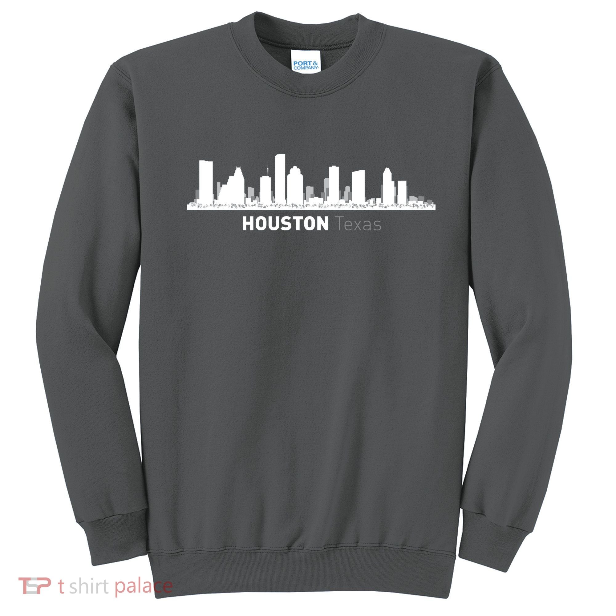 Houston Texas Skyline Sweatshirt