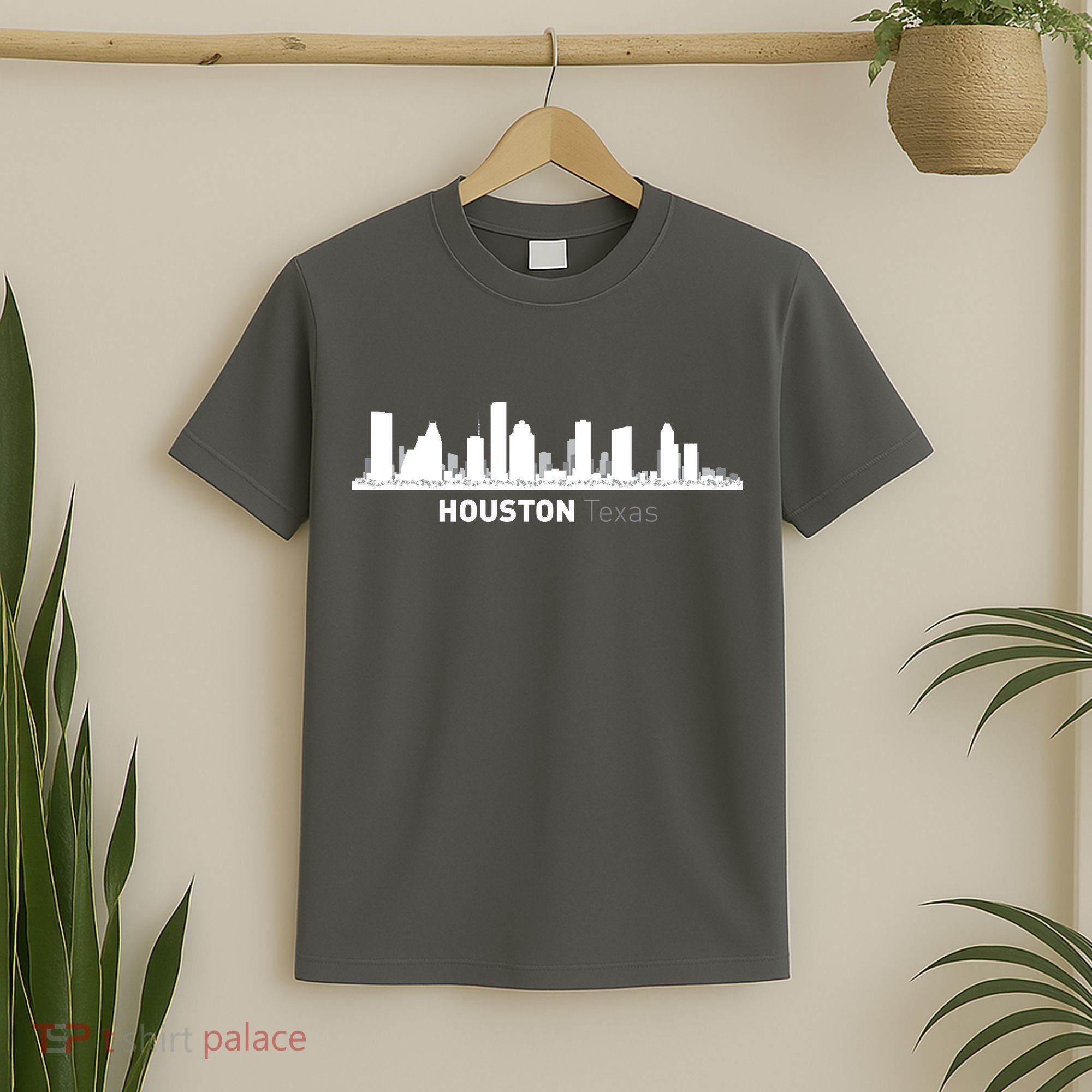 Houston Texas Skyline T-Shirt