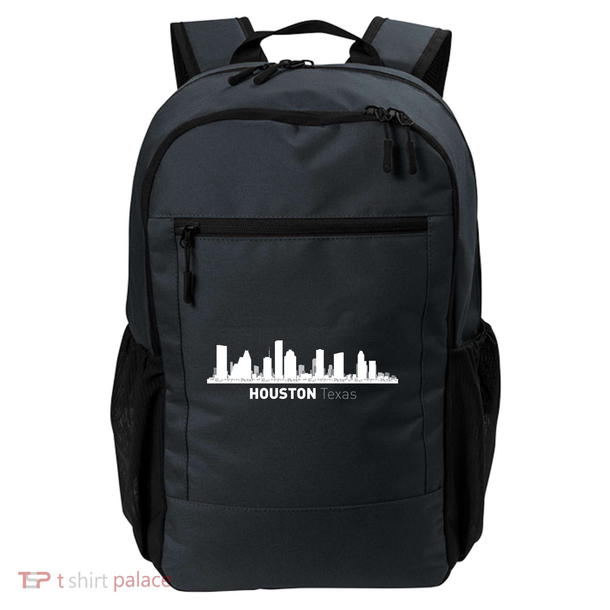 Houston Texas Skyline Backpack