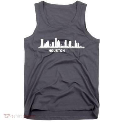Houston Texas Skyline Tank Top