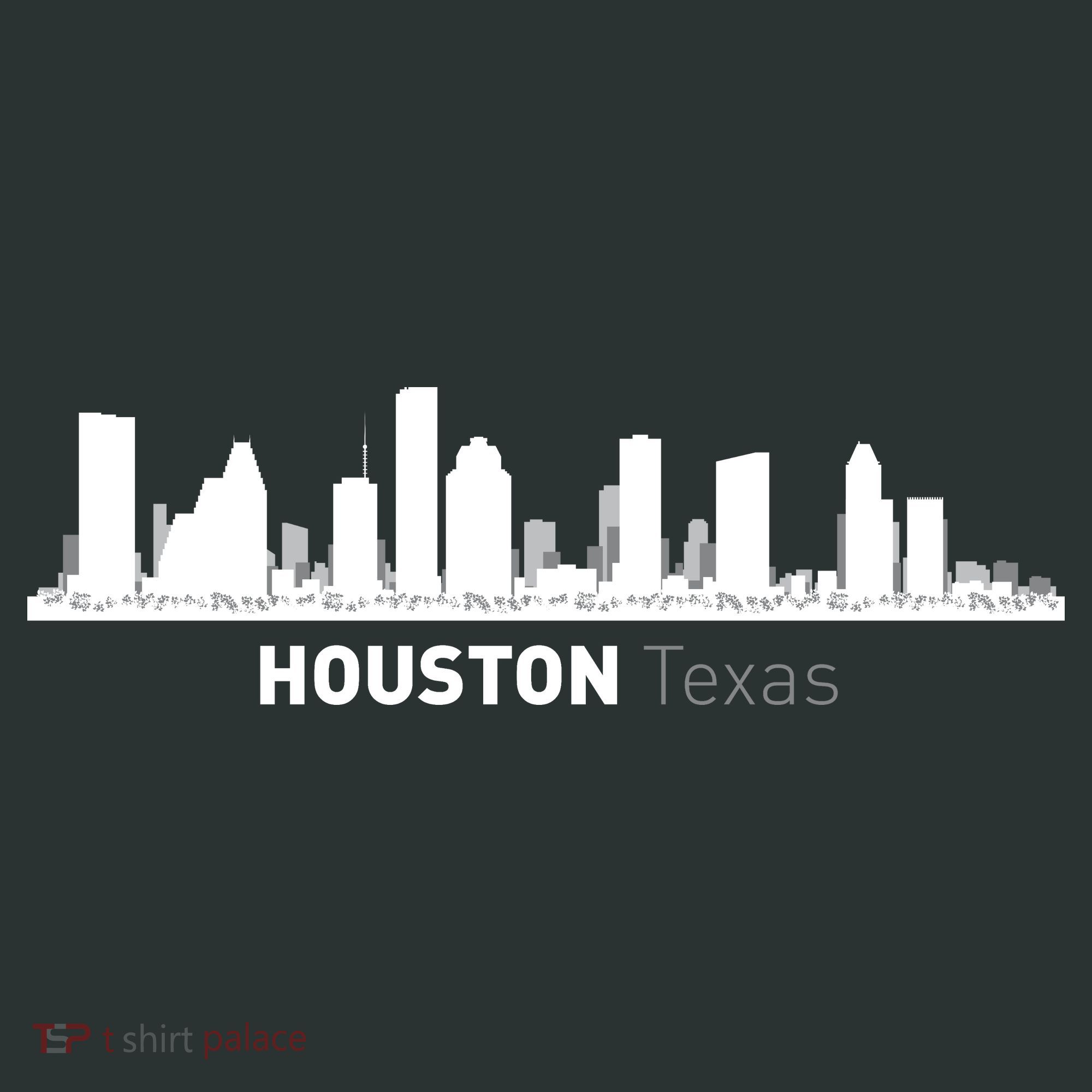 Houston Texas Skyline Women's Long Sleeve Shirt