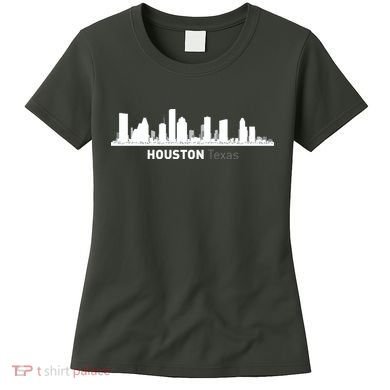 Houston Texas Skyline Women's T-Shirt