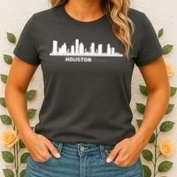 Houston Texas Skyline Women's T-Shirt thumb 2