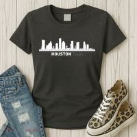 Houston Texas Skyline Women's T-Shirt thumb 3