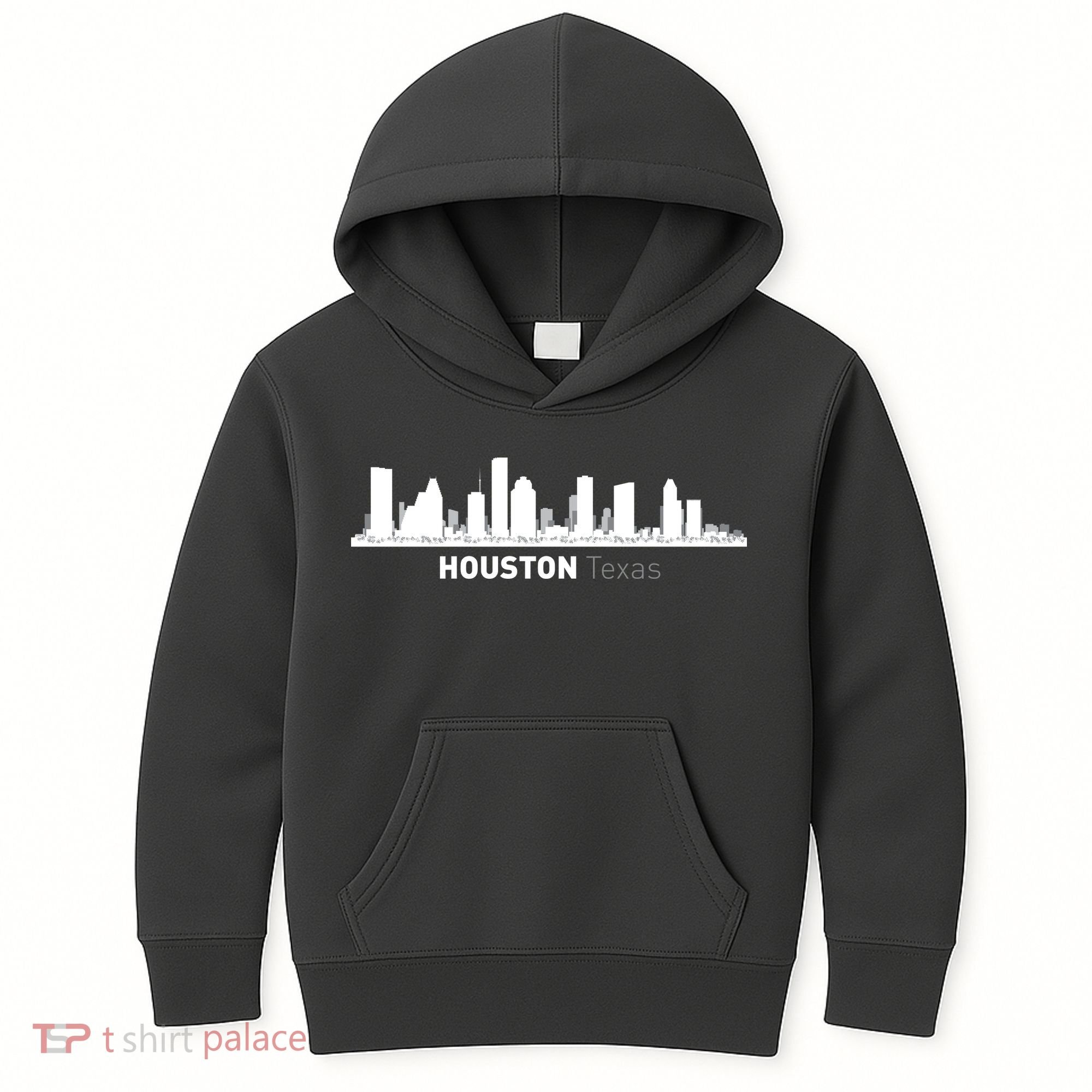 Houston Texas Skyline Kids Hoodie