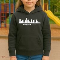 Houston Texas Skyline Kids Hoodie thumb 3