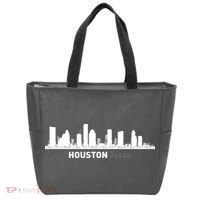 Houston Texas Skyline Tote Bag thumb 0