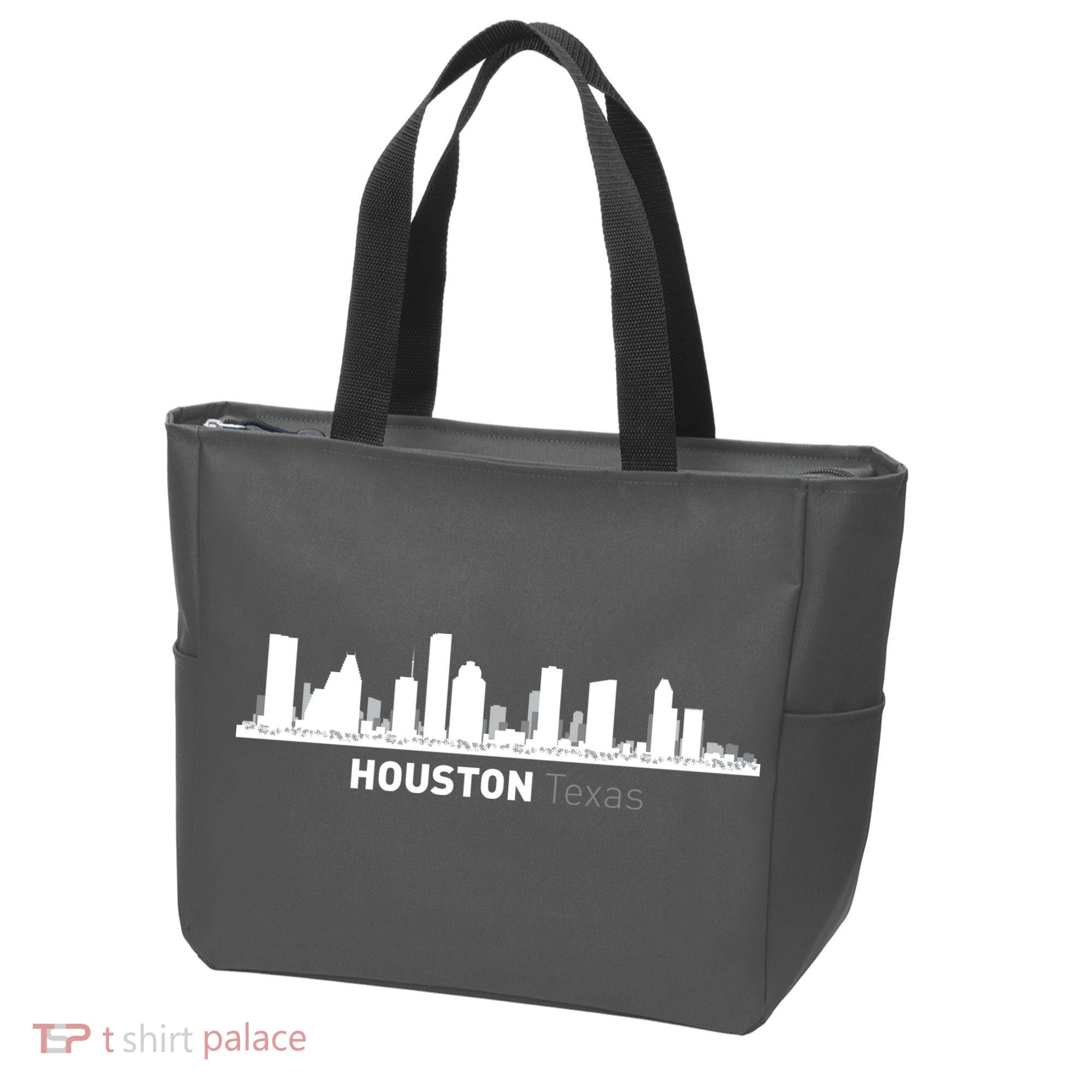 Houston Texas Skyline Tote Bag