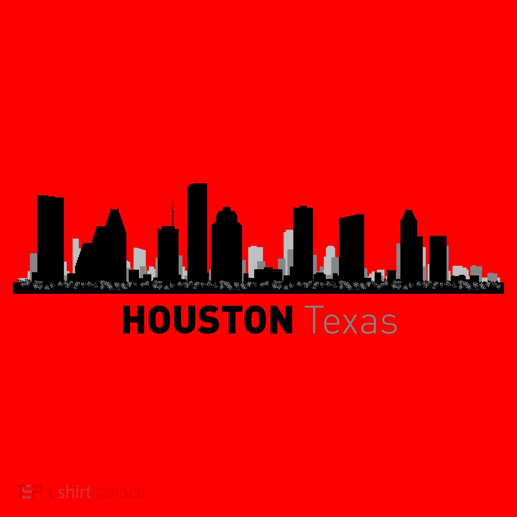 Houston Texas Skyline Santa Hat