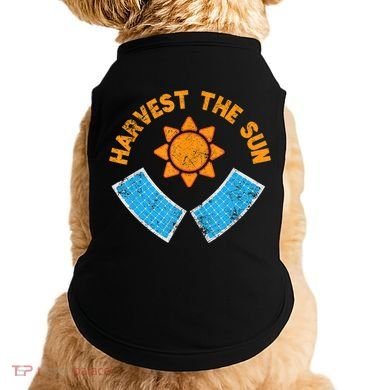 Harvest The Sun Solar Power Great Gift Doggie Tank