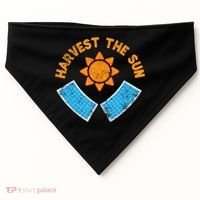 Harvest The Sun Solar Power Great Gift USA-Made Doggie Bandana thumb 0