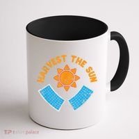 Harvest The Sun Solar Power Great Gift Coffee Mug thumb 1