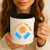 Harvest The Sun Solar Power Great Gift Coffee Mug thumb 3