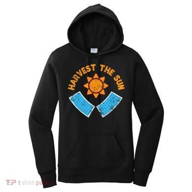 Harvest The Sun Solar Power Great Gift Women's Hoodie