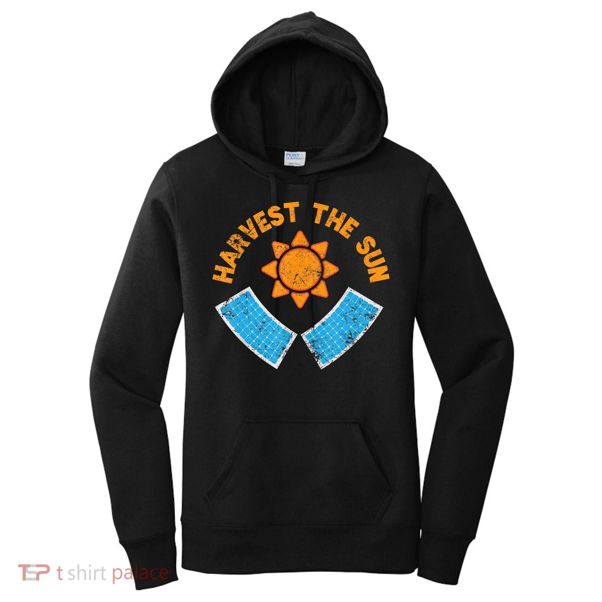 Harvest The Sun Solar Power Great Gift Women's Hoodie