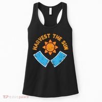 Harvest The Sun Solar Power Great Gift Women's Tank Top thumb 0