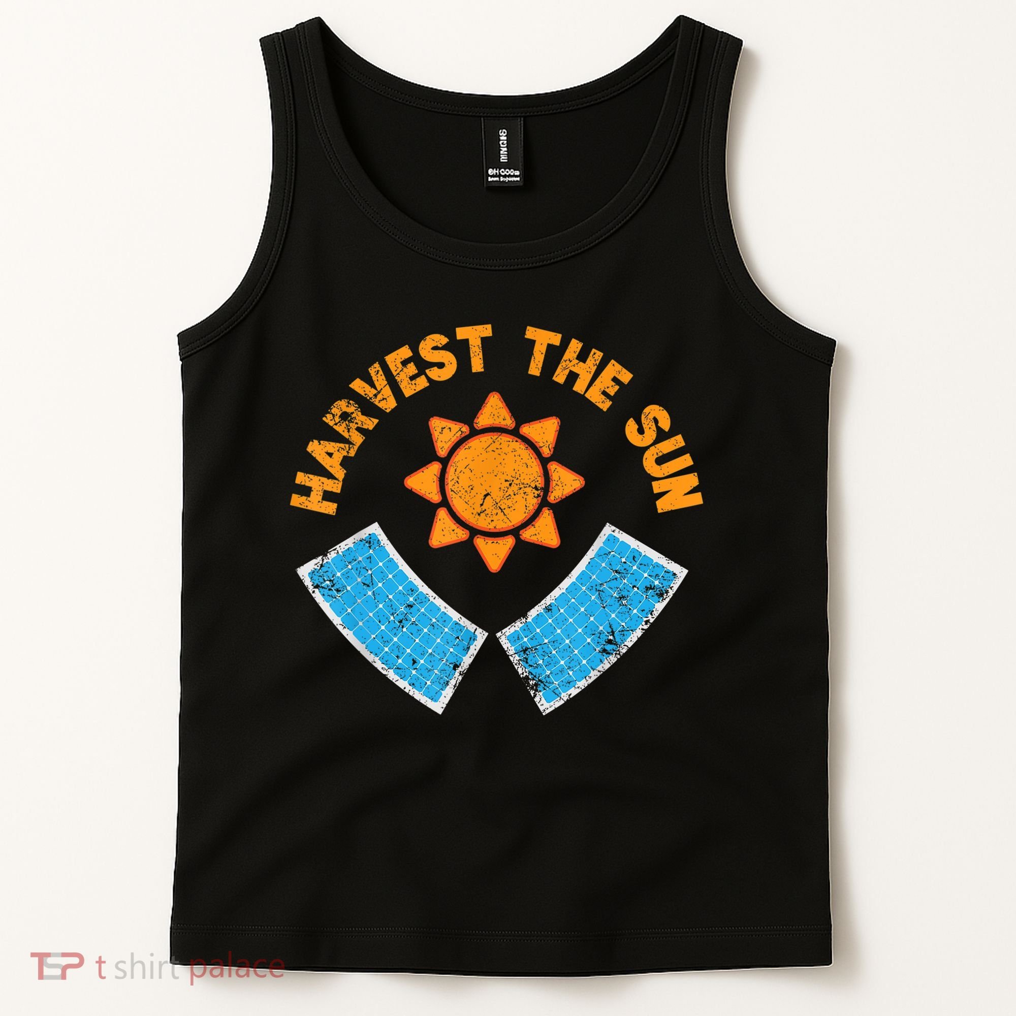Harvest The Sun Solar Power Great Gift Tank Top