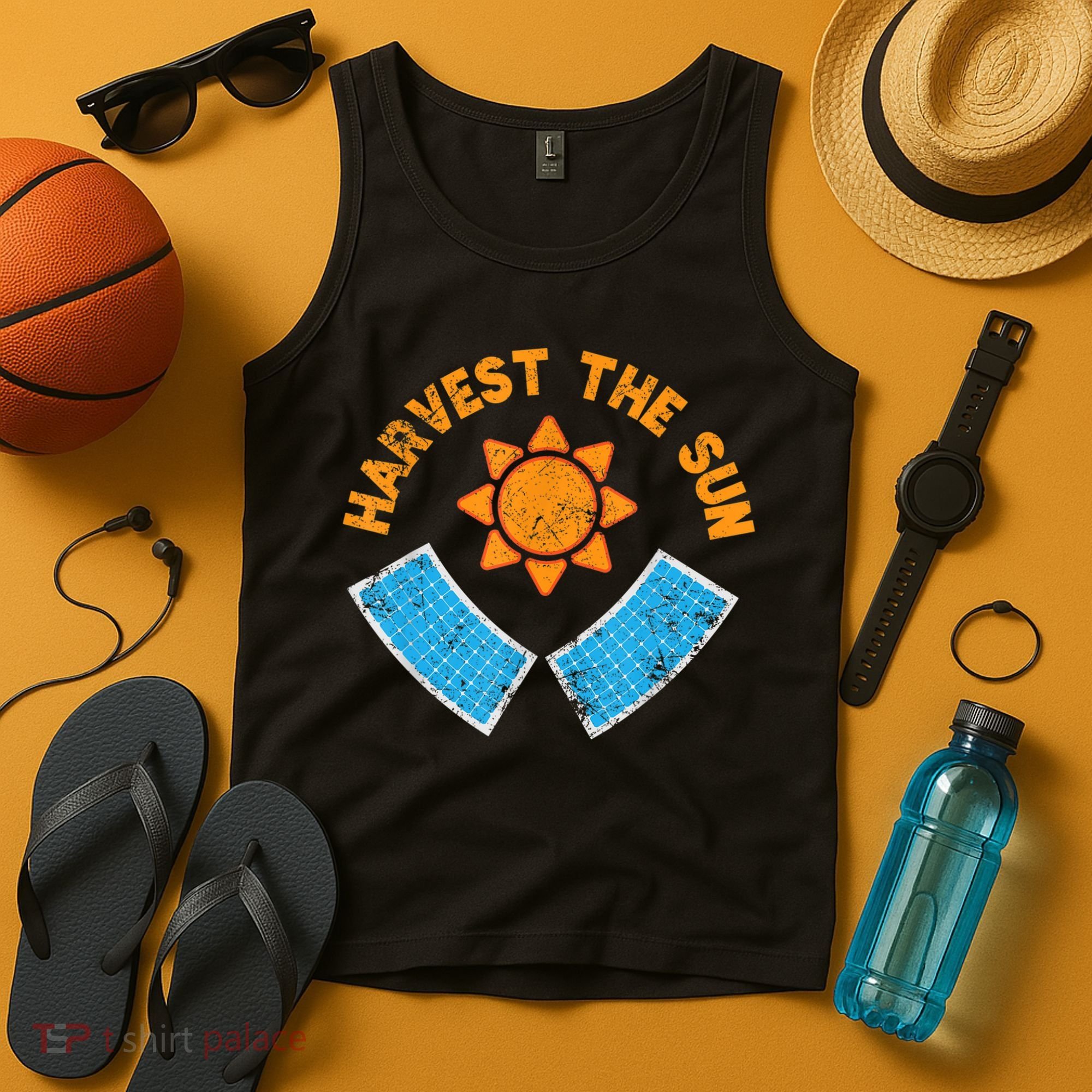 Harvest The Sun Solar Power Great Gift Tank Top