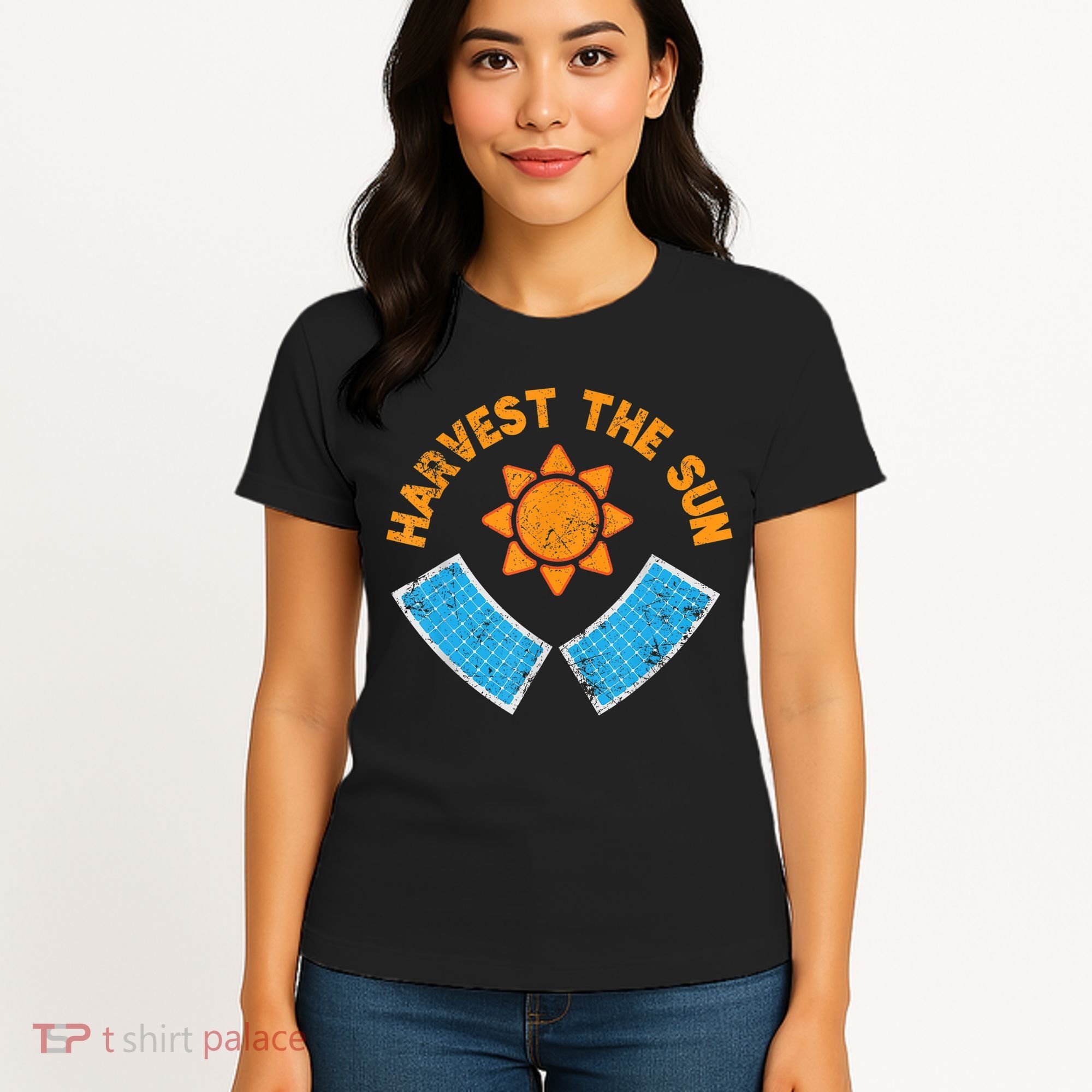 Harvest The Sun Solar Power Great Gift Women's T-Shirt
