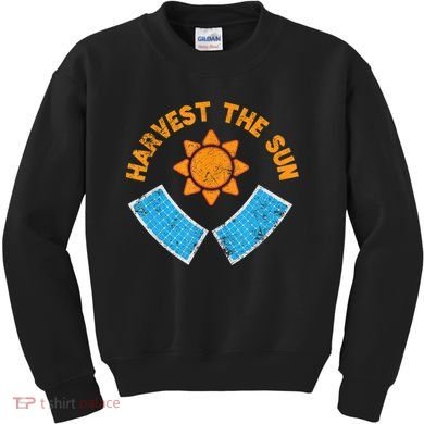 Harvest The Sun Solar Power Great Gift Kids Sweatshirt